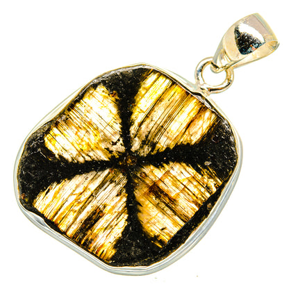 Chiastolite Pendants handcrafted by Ana Silver Co - PD10256
