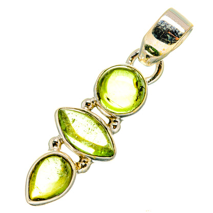 Peridot Pendants handcrafted by Ana Silver Co - PD10279