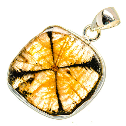 Chiastolite Pendants handcrafted by Ana Silver Co - PD10287