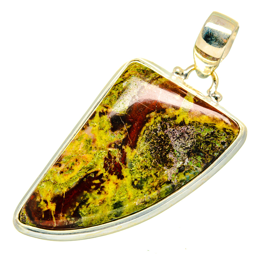 Dragon Blood Jasper Pendants handcrafted by Ana Silver Co - PD10297