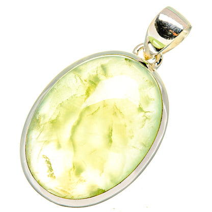 Prehnite Pendants handcrafted by Ana Silver Co - PD10317