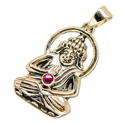 Ruby Pendants handcrafted by Ana Silver Co - PD10349