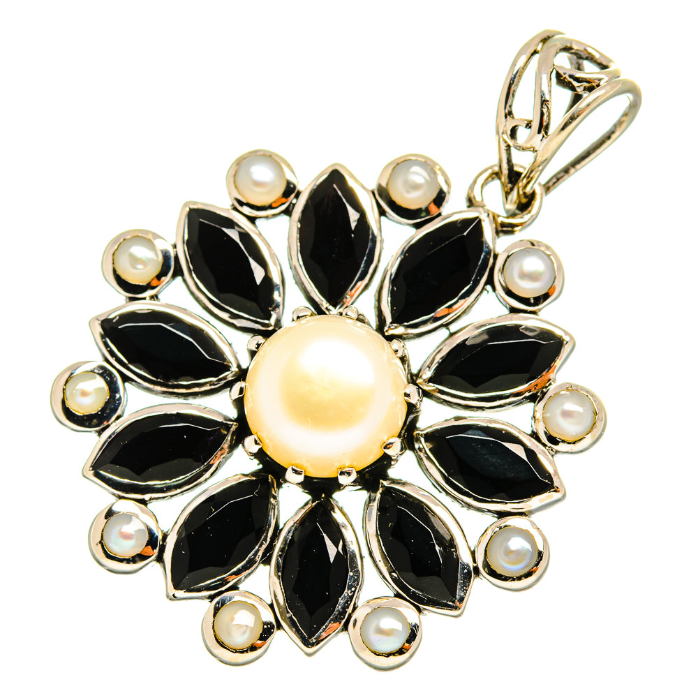 Black Onyx Pendants handcrafted by Ana Silver Co - PD10350