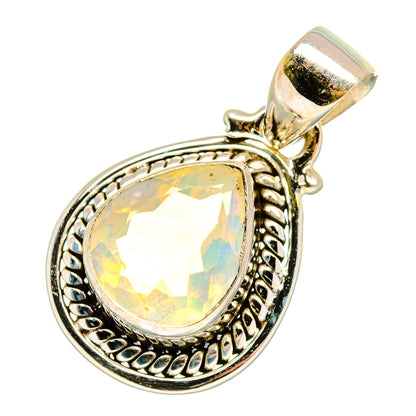 Ethiopian Opal Pendants handcrafted by Ana Silver Co - PD10362