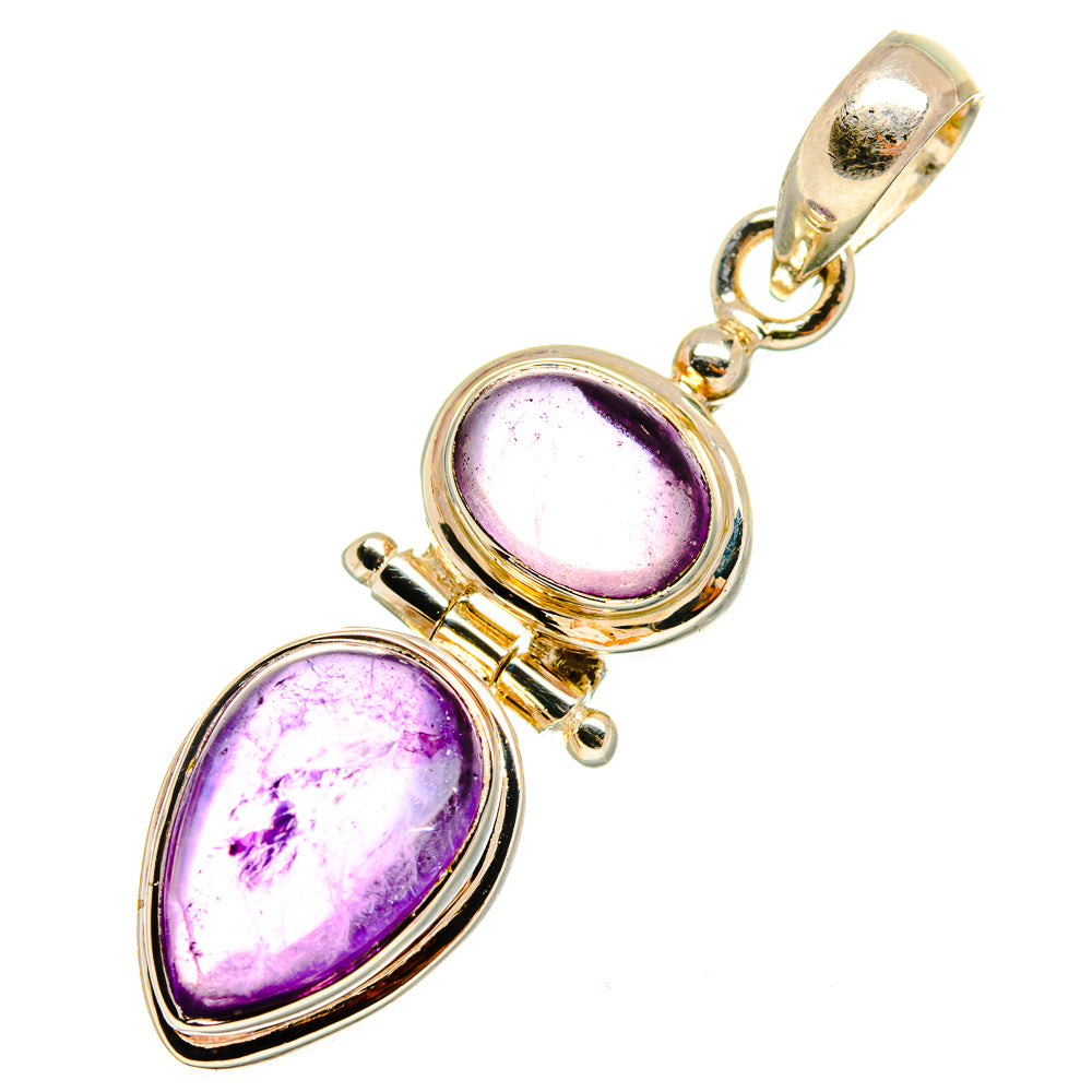 Amethyst Pendants handcrafted by Ana Silver Co - PD10363
