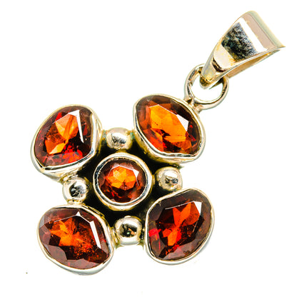 Garnet Pendants handcrafted by Ana Silver Co - PD10365