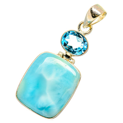 Larimar Pendants handcrafted by Ana Silver Co - PD10380