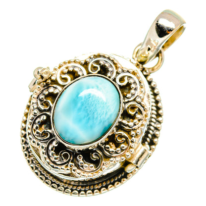 Larimar Pendants handcrafted by Ana Silver Co - PD10419