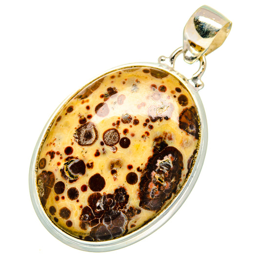 Poppy Jasper Pendants handcrafted by Ana Silver Co - PD10434 - Photo 2