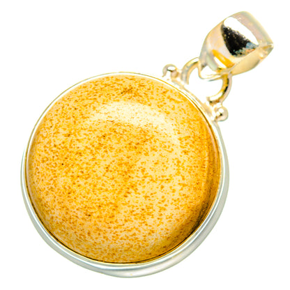 Fossil Coral Pendants handcrafted by Ana Silver Co - PD10441
