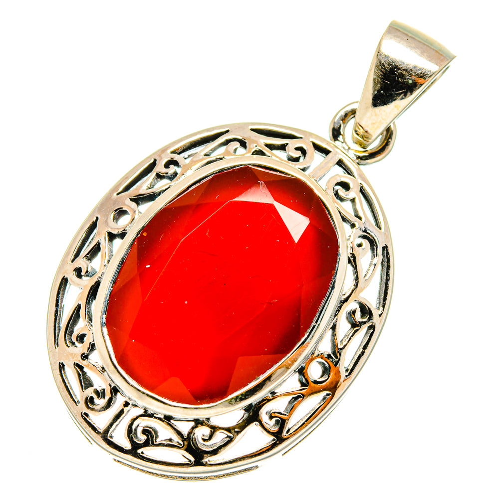 Carnelian Pendants handcrafted by Ana Silver Co - PD10453