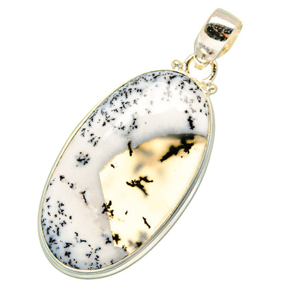 Dendritic Opal Pendants handcrafted by Ana Silver Co - PD10456