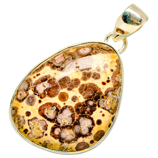 Poppy Jasper Pendants handcrafted by Ana Silver Co - PD10469 - Photo 2
