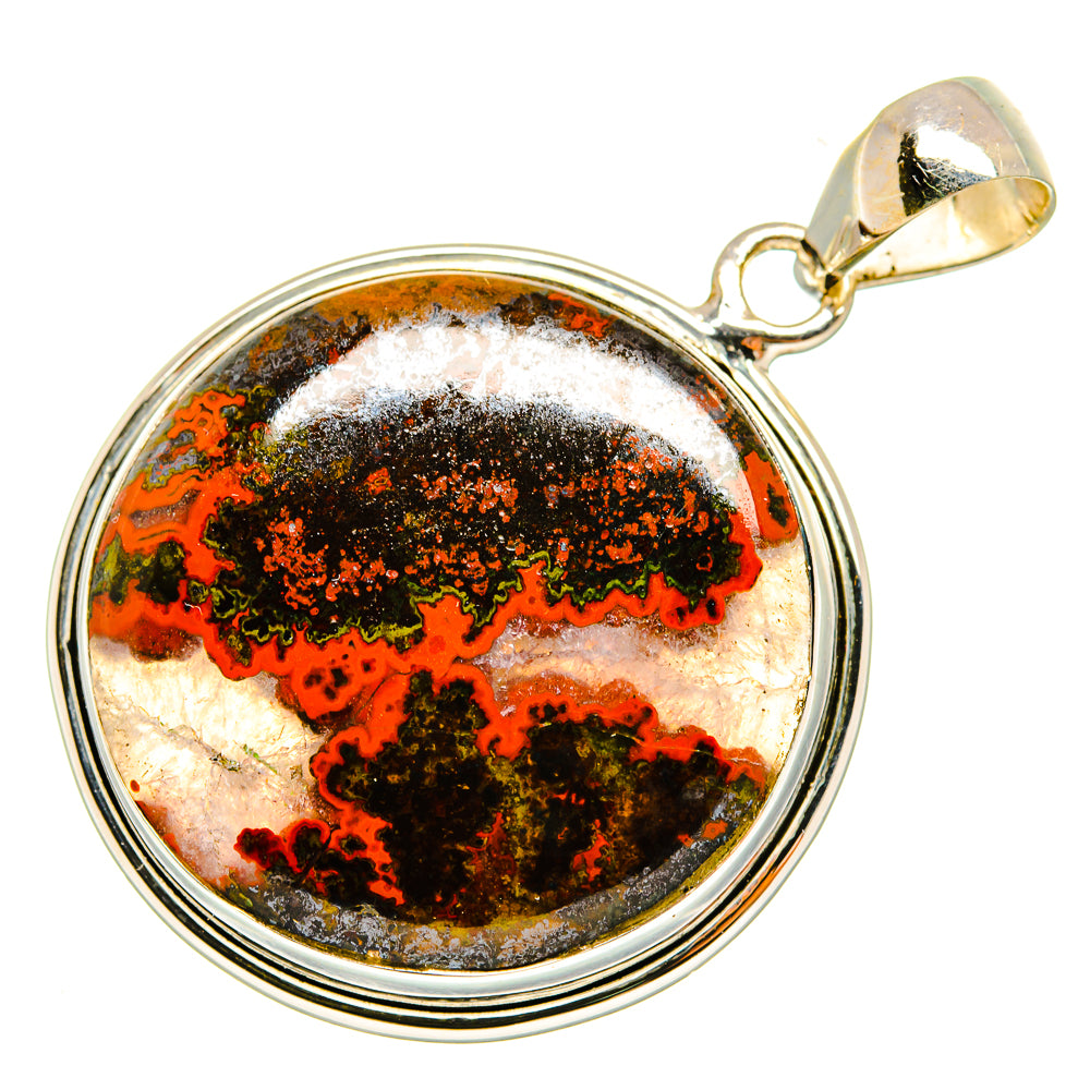 Moroccan Agate Pendants handcrafted by Ana Silver Co - PD10470