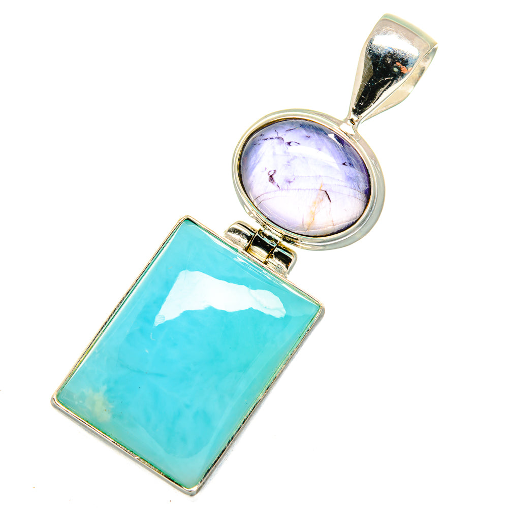 Larimar Pendants handcrafted by Ana Silver Co - PD10476