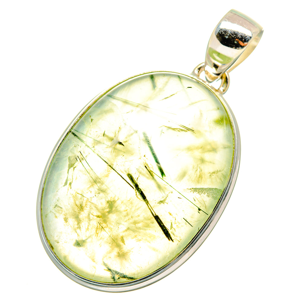 Prehnite Pendants handcrafted by Ana Silver Co - PD10483