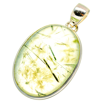 Prehnite Pendants handcrafted by Ana Silver Co - PD10483