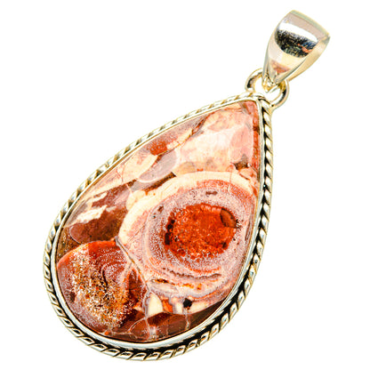 Poppy Jasper Pendants handcrafted by Ana Silver Co - PD10487