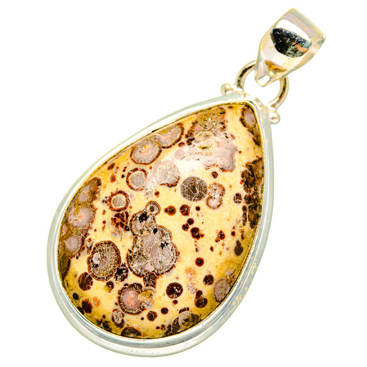 Poppy Jasper Pendants handcrafted by Ana Silver Co - PD10489 - Photo 2