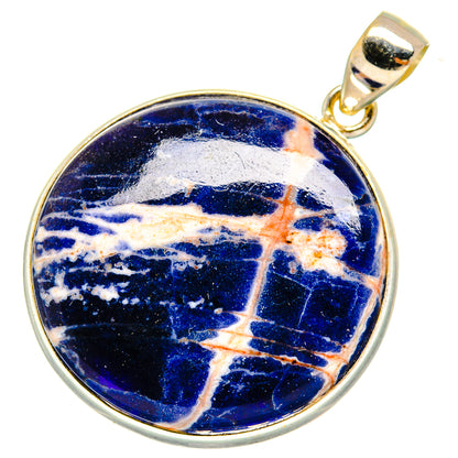 Sodalite Pendants handcrafted by Ana Silver Co - PD10521