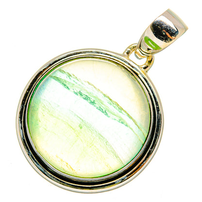 Green Fluorite Pendants handcrafted by Ana Silver Co - PD10525