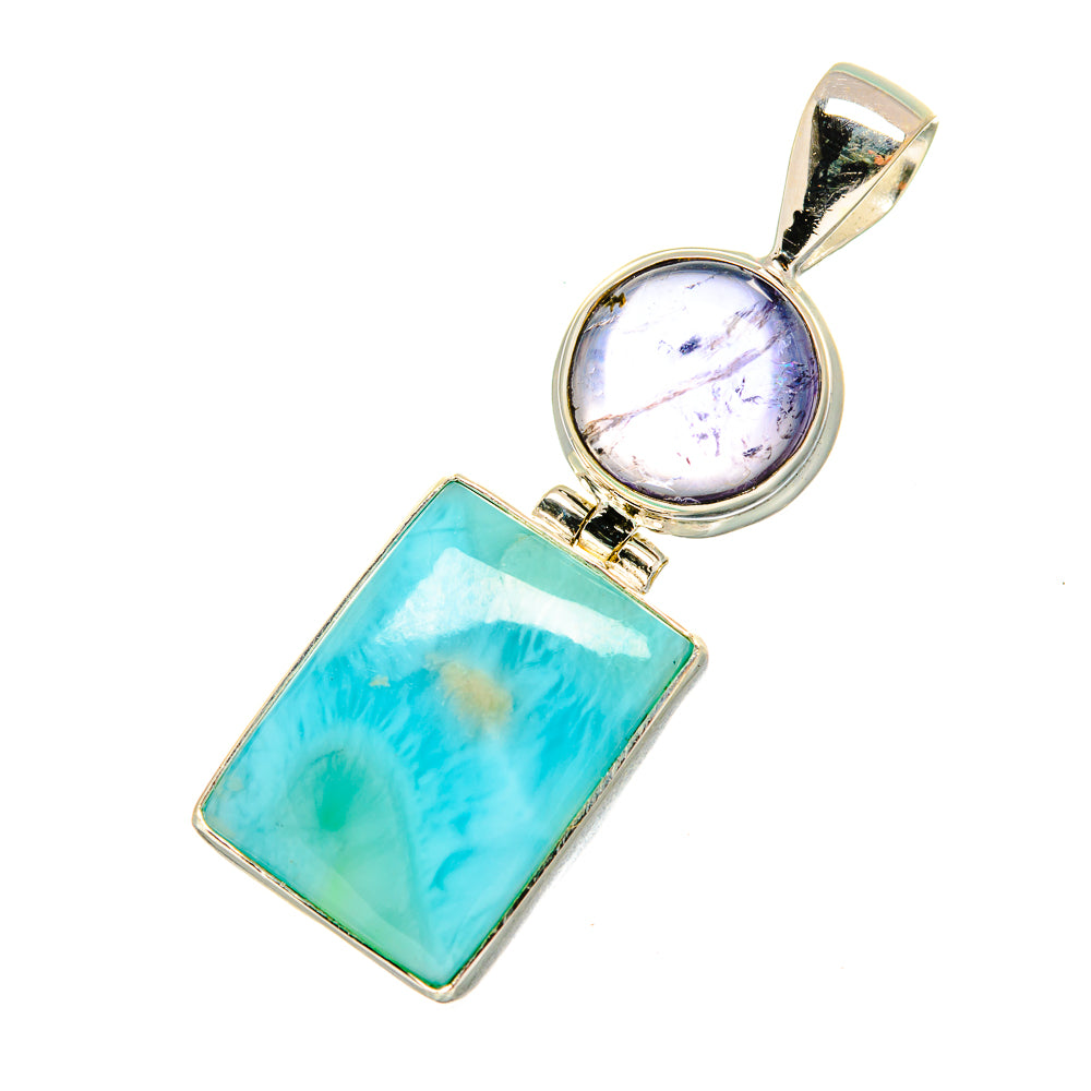 Larimar Pendants handcrafted by Ana Silver Co - PD10532