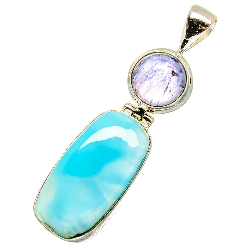 Larimar Pendants handcrafted by Ana Silver Co - PD10537