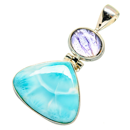 Larimar Pendants handcrafted by Ana Silver Co - PD10541