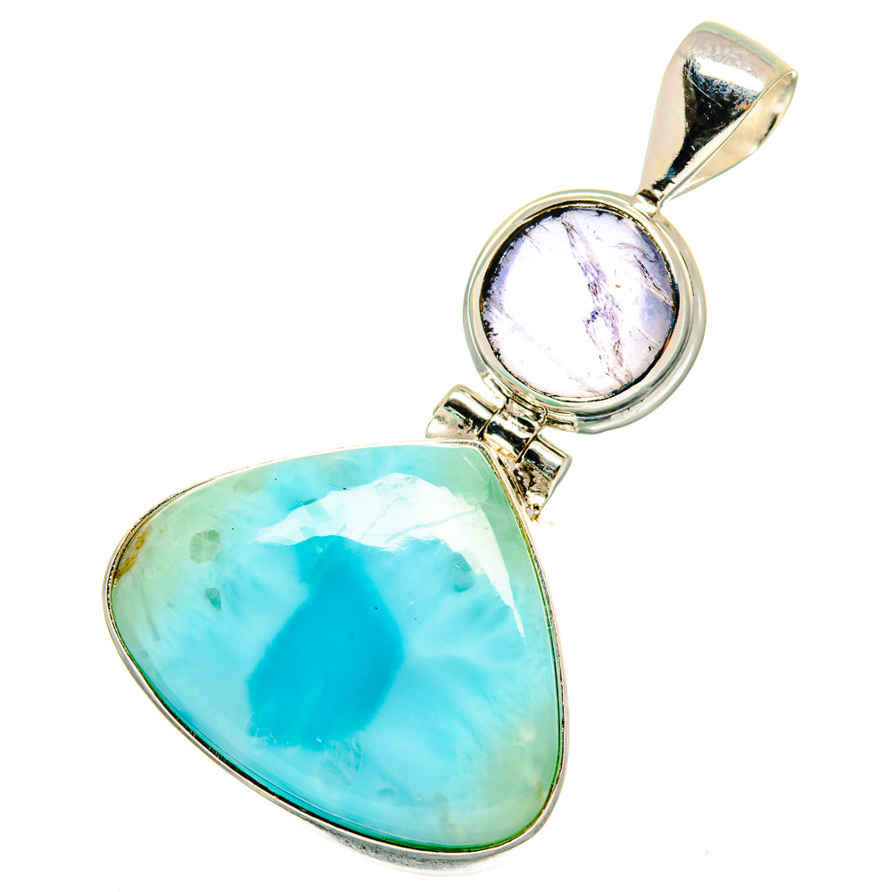 Larimar Pendants handcrafted by Ana Silver Co - PD10546