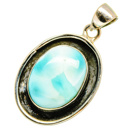 Larimar Pendants handcrafted by Ana Silver Co - PD10550