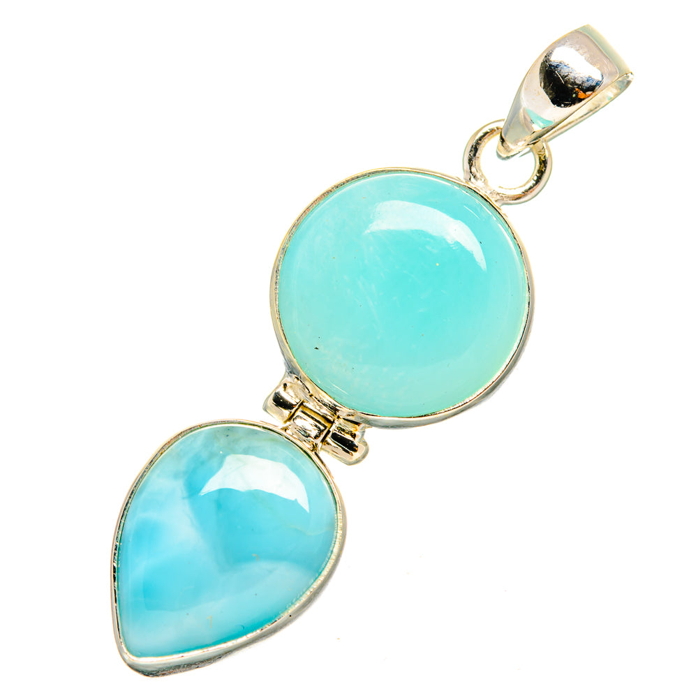 Larimar Pendants handcrafted by Ana Silver Co - PD10552
