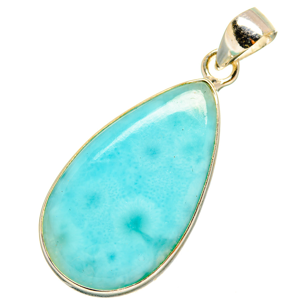 Larimar Pendants handcrafted by Ana Silver Co - PD10556