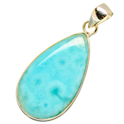 Larimar Pendants handcrafted by Ana Silver Co - PD10556