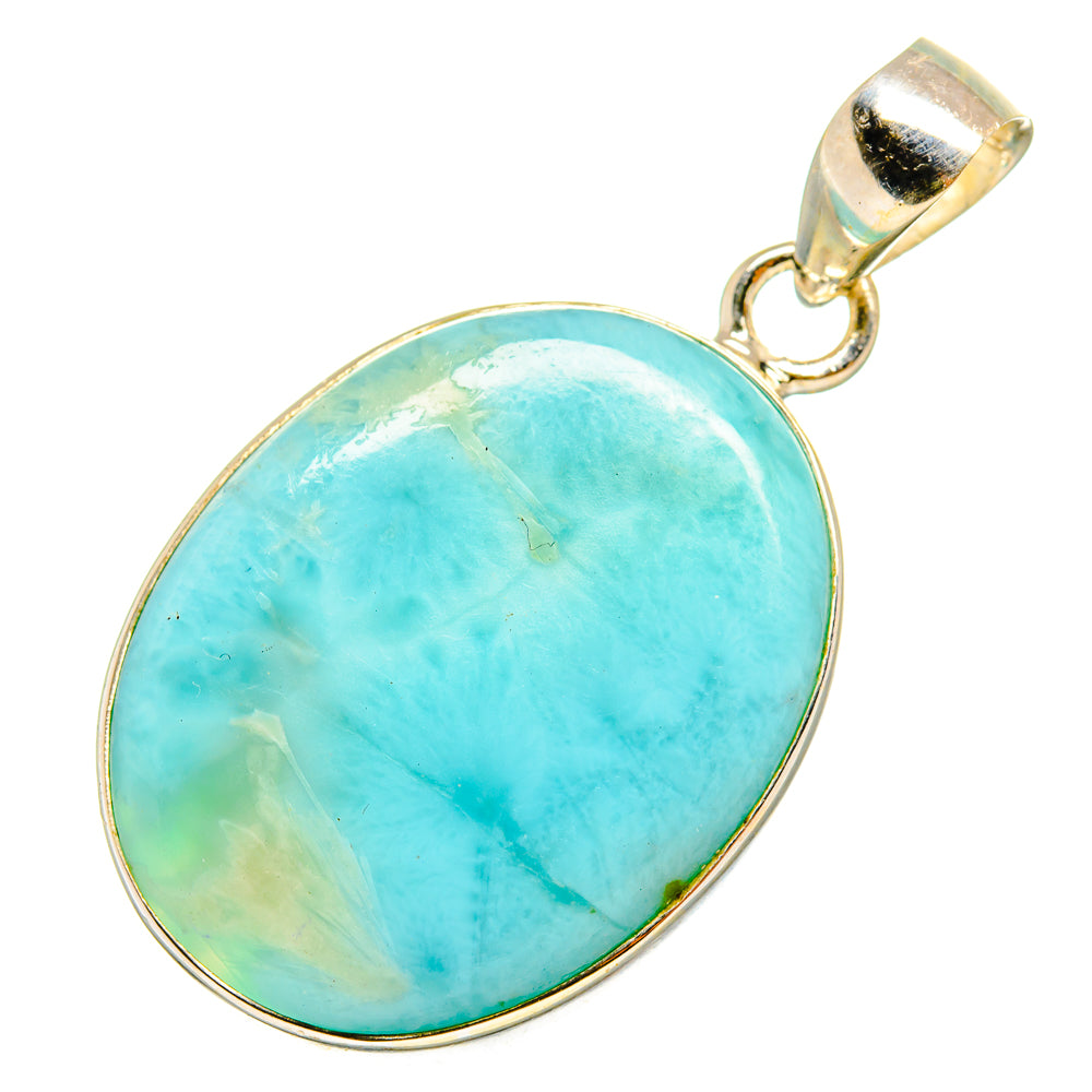 Larimar Pendants handcrafted by Ana Silver Co - PD10559