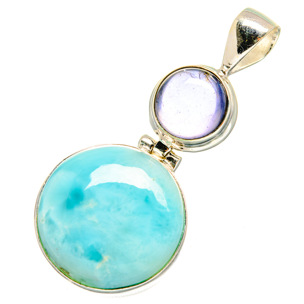 Larimar Pendants handcrafted by Ana Silver Co - PD10566