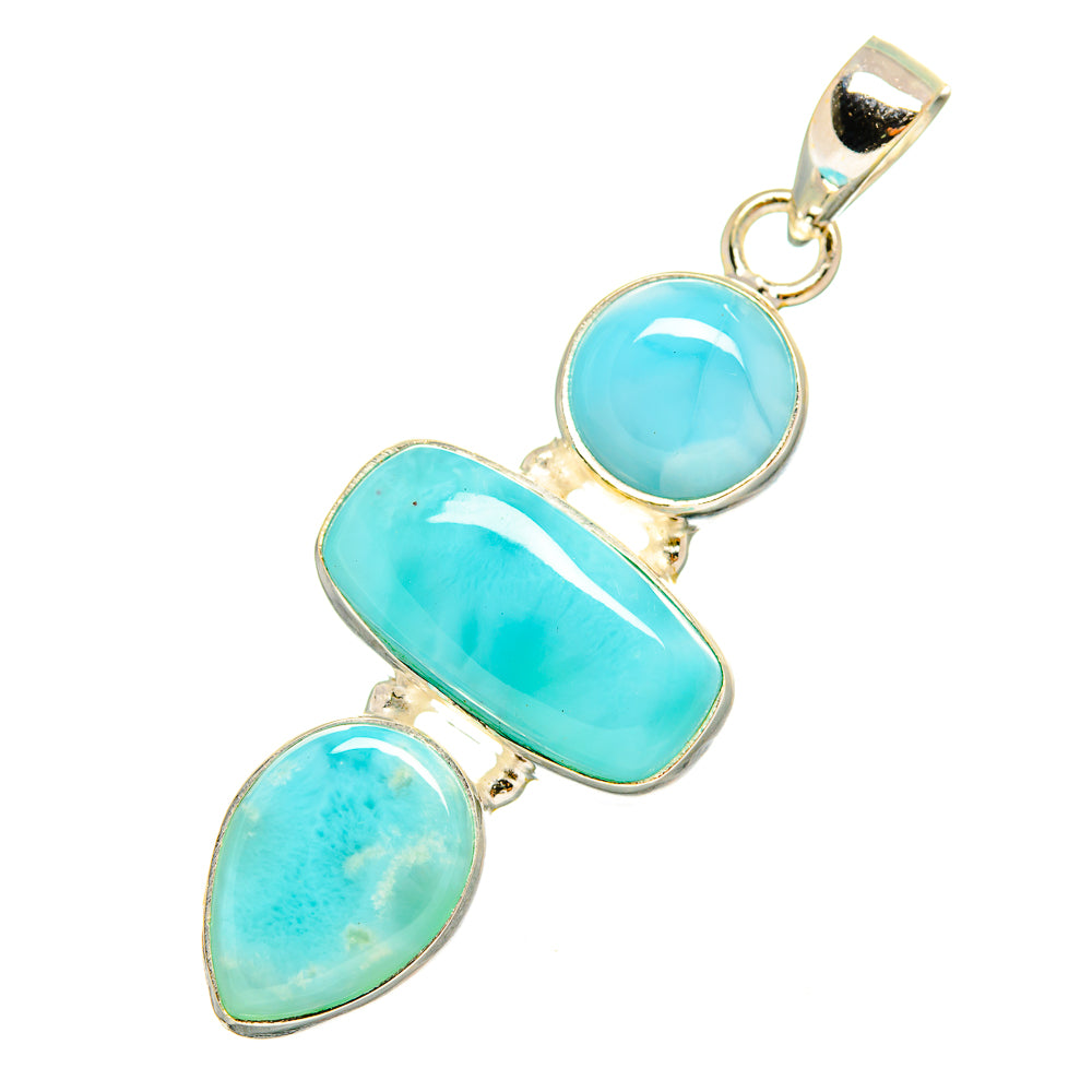 Larimar Pendants handcrafted by Ana Silver Co - PD10569