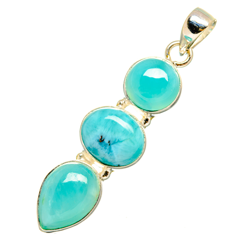 Larimar Pendants handcrafted by Ana Silver Co - PD10571
