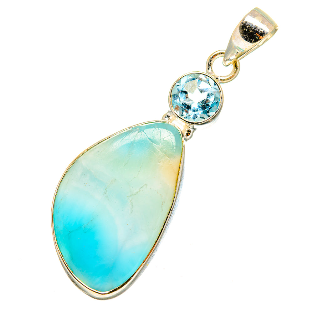 Larimar Pendants handcrafted by Ana Silver Co - PD10575