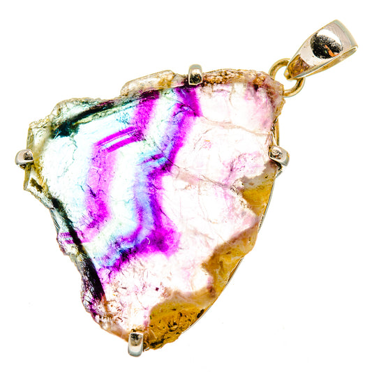 Fluorite Pendants handcrafted by Ana Silver Co - PD10583