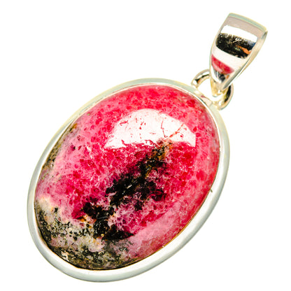 Rhodonite Pendants handcrafted by Ana Silver Co - PD10595