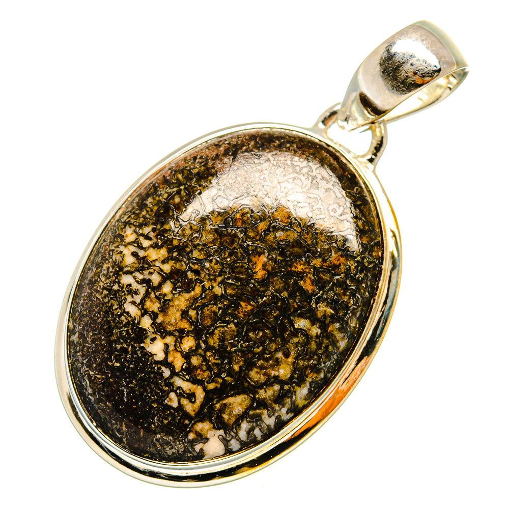 Dinosaur Bone Pendants handcrafted by Ana Silver Co - PD10614