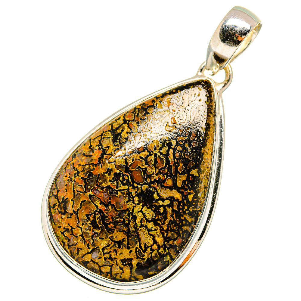 Dinosaur Bone Pendants handcrafted by Ana Silver Co - PD10619