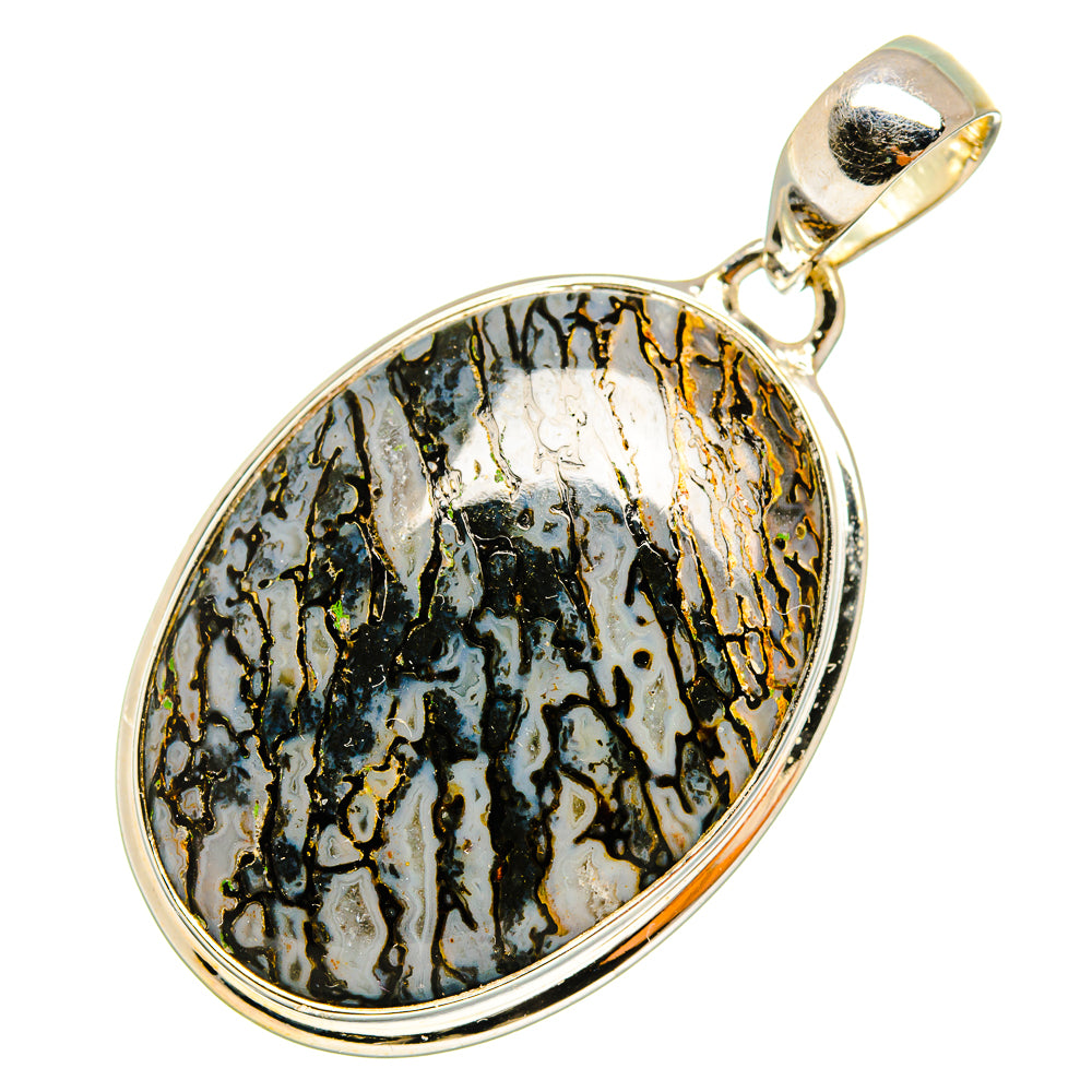 Dinosaur Bone Pendants handcrafted by Ana Silver Co - PD10622