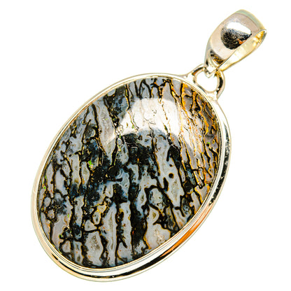 Dinosaur Bone Pendants handcrafted by Ana Silver Co - PD10622