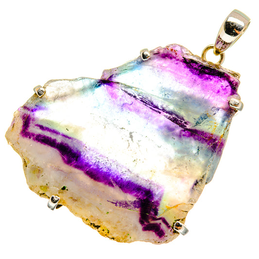 Fluorite Pendants handcrafted by Ana Silver Co - PD10629
