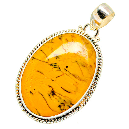 Brecciated Mookaite Pendants handcrafted by Ana Silver Co - PD10637