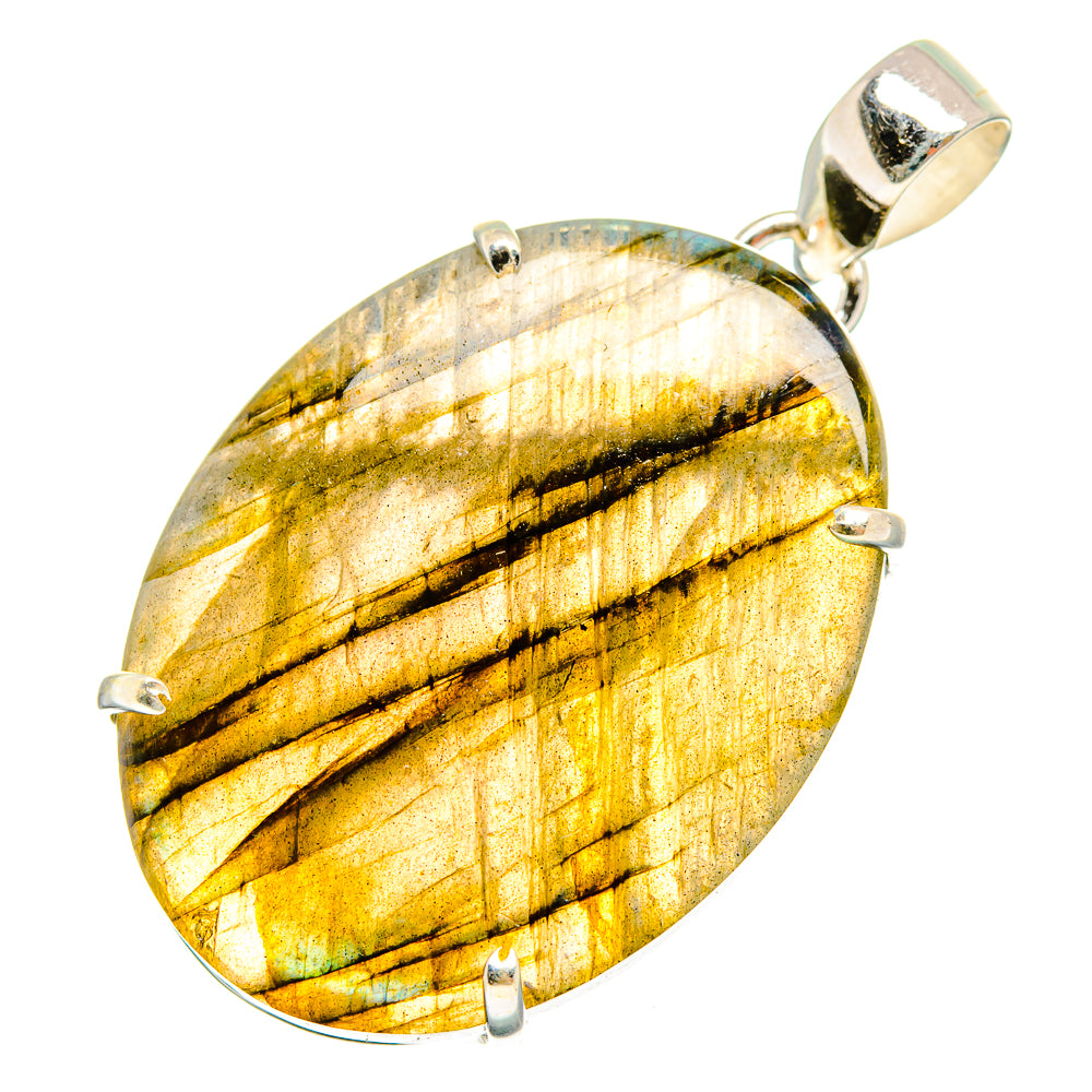 Labradorite Pendants handcrafted by Ana Silver Co - PD10641