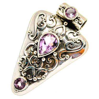 Amethyst Pendants handcrafted by Ana Silver Co - PD10642