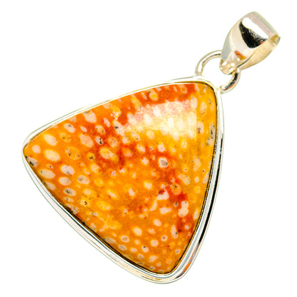 Stingray Coral Pendants handcrafted by Ana Silver Co - PD10646
