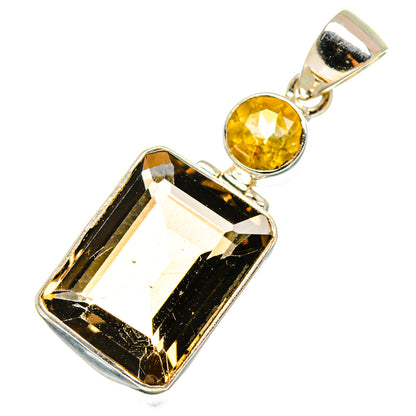 Smoky Quartz Pendants handcrafted by Ana Silver Co - PD10650